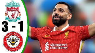 Liverpool vs Brentford 3-1 - All Goals \u0026 Highlights - 2025