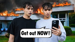 House Could EXPLODE! Get Out NOW!