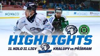 11. kolo HK Kralupy vs HC Baník Příbram | 2. liga 2024/25 Highlights