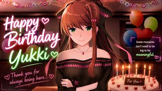 Birthday with monika + Easter eggs | Monika after story+ : A DDLC MOD #ddlc #monika #dokidoki