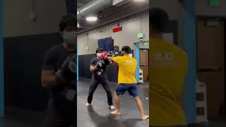 Wing Chun & JKD Bong Sao Tan Da Combo Application in Sparring