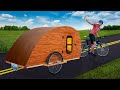 Building a Camper for my Bike (Start to Finish)