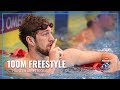 Hunter Armstrong Charges to the Wall in Men's 100M Freestyle | 2023 TYR Pro Swim Series Westmont