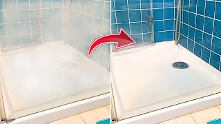 Always clean shower WITHOUT DOING ANYTHING!