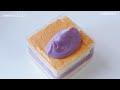 芋泥奶冻盒子蛋糕做法 taro paste milk pudding cake recipe