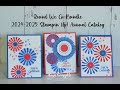 REPLAY FB Live #139 3 Card Ideas - Round We Go Bundle #roundwego #stampinup #rosettes #lollies