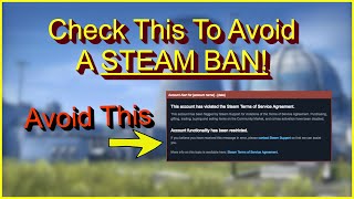 Do This To Avoid a Steam BAN