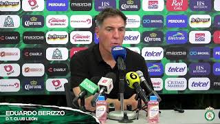 CONFERENCIA DE PRENSA J6 |  EDUARDO BERIZZO /  D. T. CLUB LEÓN