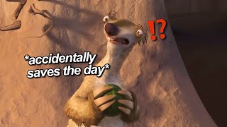 Ice Age but it’s just Sid being chronically ✨dumb✨