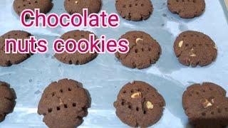 CHOCOLATE NUTS COOKIES