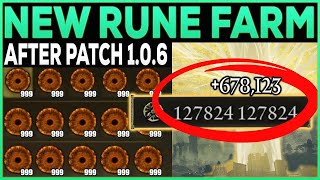 Elden Ring EASY NEW RUNE FARM Patch 1.06 - 300k Runes Per Jump Location! NEW Rune Location - 20 Mil