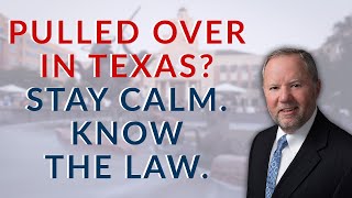 What Police Can and Can’t Do During a Traffic Stop in Texas | Know Your Rights
