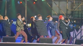 [4k Fancam/직캠]161231 세븐틴 (SEVENTEEN) Honey+Very NICE (아주 NICE) 카메라 리허설 야간@영동대로 MBC 가요대제전