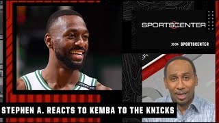 Stephen A. reacts to Kemba Walker signing with the Knicks after a buyout from OKC | SportsCenter