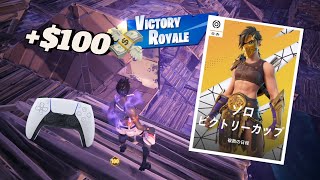 CS勢がソロビクトリー決勝で10回目のビクロイ（$100） 【フォートナイト/Fortnite】