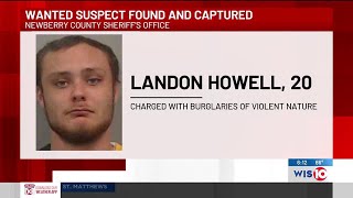 Man wanted in ‘string of crimes’ captured in Laurens County