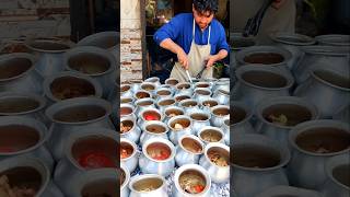 100 Mutton Chinakie  | Massive Scene of Mutton Dum Puhkt Rosh Chinakie #streetfood #shorts #dumpukht