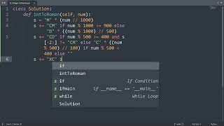 Leetcode 12. Integer to Roman in Python | Python Leetcode | Python Coding Tutorial | Interview