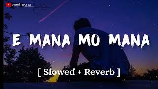E Mana Mo Mana (Slowed + Reverb) || Odia New Lofi Song Video || Sad Song Video