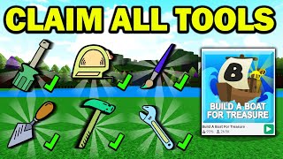 How to get ALL TOOLS FAST!! | Build a boat for Treasure ROBLOX