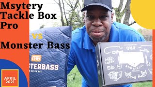 Mystery Tackle Box Pro vs Monster Bass | April 2021 Lures \u0026 Tackle subscriptions