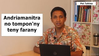 Marka 16: 15- Andriamanitra no tompon'ny teny farany