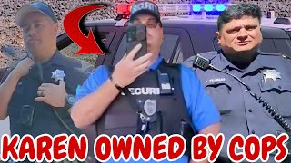 COPS DESTROY TYRANT KAREN AFTER BOGUS CALL!