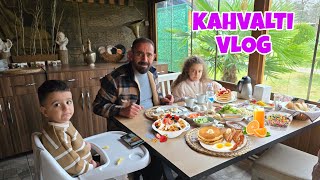 POYRAZ ELİF BUNGALOV VİLLADA KAHVALTI VLOG!!