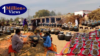 Marriage ceremony in Cholistan Desert | Mega Cooking Food for 2000 peoples