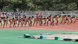 800Ⅿ中1歴代1位・下森美咲が参戦！女子1500Ⅿ決勝は激アツだ！！【福岡県中学通信陸上女子1500Ⅿ】