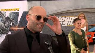 Jason Statham at Fast and Furious Presents: Hobbs and Shaw World Premiere