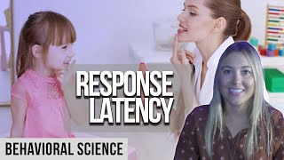 Measuring Response Latency in Applied Behavior Analysis | Behavioral Science