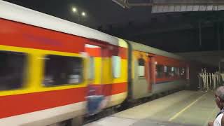 Night Attack Faridabad UP Sampark Kranti Express At 130 kmph