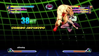 MARVEL VS CAPCOM 2 - MORRIGAN COMBO INFINITO