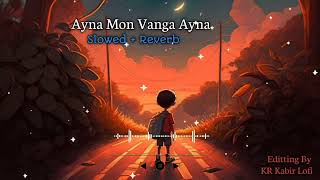 Ayna Mon Vanga Ayna-(Slowed+Reverb) Bangla lofi song | Lofi song | Kr Kabir Lofi | Slowed And Reverb