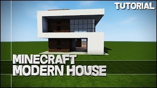 Minecraft: Easy Modern House Tutorial - Best House Tutorial