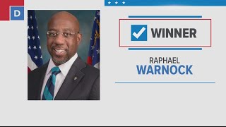 Democratic incumbent Raphael Warnock projected to win Georgia Senate runoff race