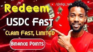 Redeem USDC Voucher in Binance | Binance Users जल्दी से USDC Voucher Claim करें Fasst