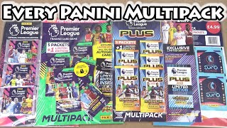 Opening Every Panini 2021/22 Multipack | Adrenalyn XL Premier League | Euro 2022 | Cards & Stickers