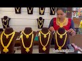 mahalaxmi gold 5 savaran wedding set 17gram necklace casting bombay long step haram governor malai