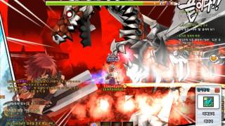 [Elsword]RS Rising Wave VS Triple Geyser in 3-X