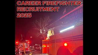 Colchester Fire & EMS Career Firefighter Recruitment 2025