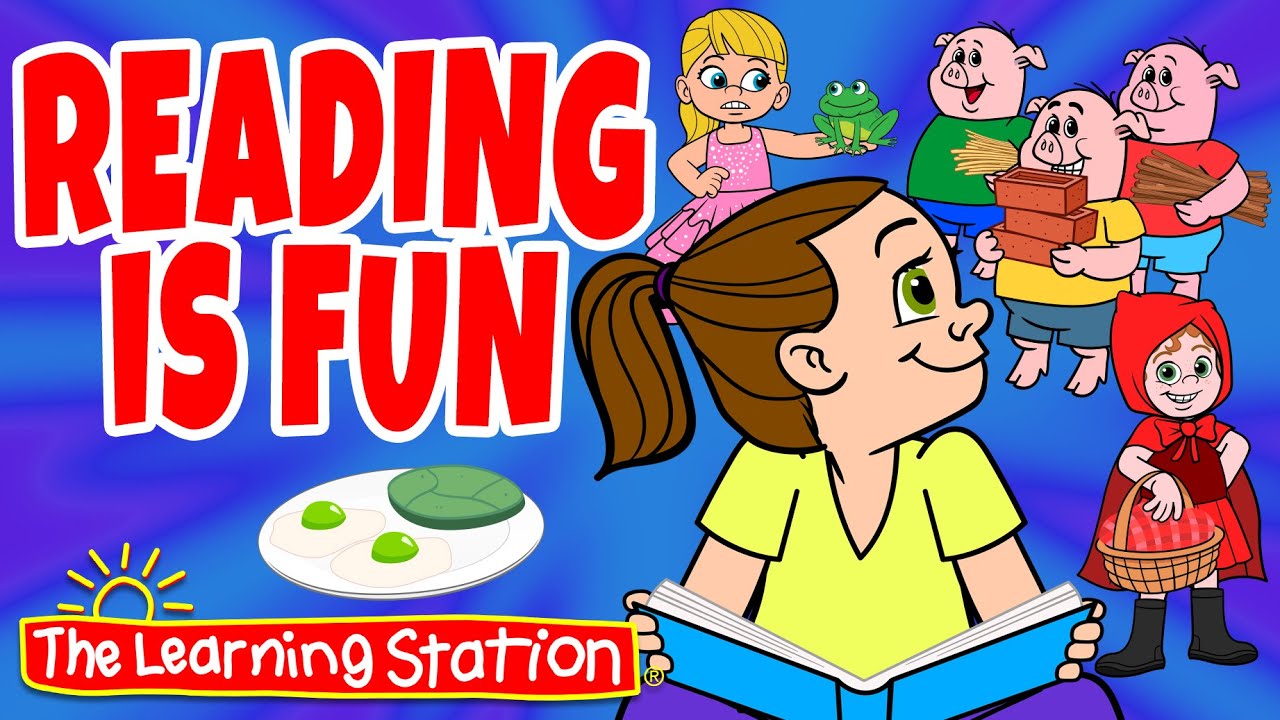 Reading Is Fun 笙ｫ Reading Books 笙ｫ Kids Learning 笙ｫ Kids Songs By The