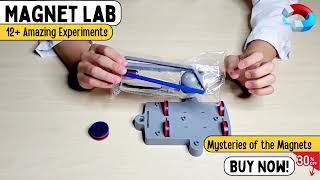 Magnet Lab STEM Kit | 12 Amazing Experiments