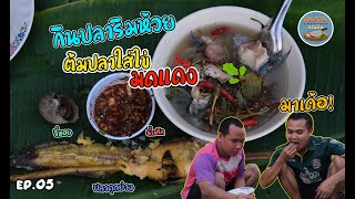 คนสวนชวนกิน l  ต้มปลาใส่ไข่มดแดง | ลงห้วยหาปลามาต้มใส่ไข่มดแดงกินกันเด้อพี่น้อง l   EP.05