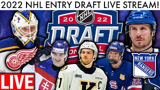 2022 NHL DRAFT LIVE STREAM! BIG TRADES REVEALED! (NHL Trade Rumors & Rounds 2-4 Prospect News Talk)