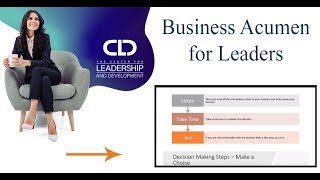 Business Acumen For Leaders - Course Demo