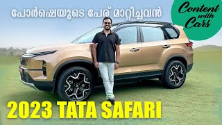 Tata Safari & Harrier 2023  | Malayalam Review | Content with Cars