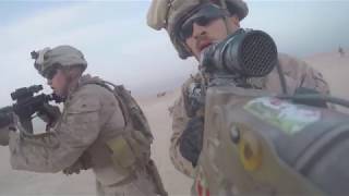 Marines Go Forward With Platoon Attack