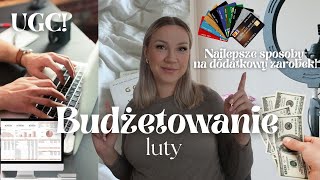 LUTY budżet domowy💰 JAK DOROBIĆ DO BUDŻETU? UGC, praca zdalna + sposoby na dodatkowy zarobek!